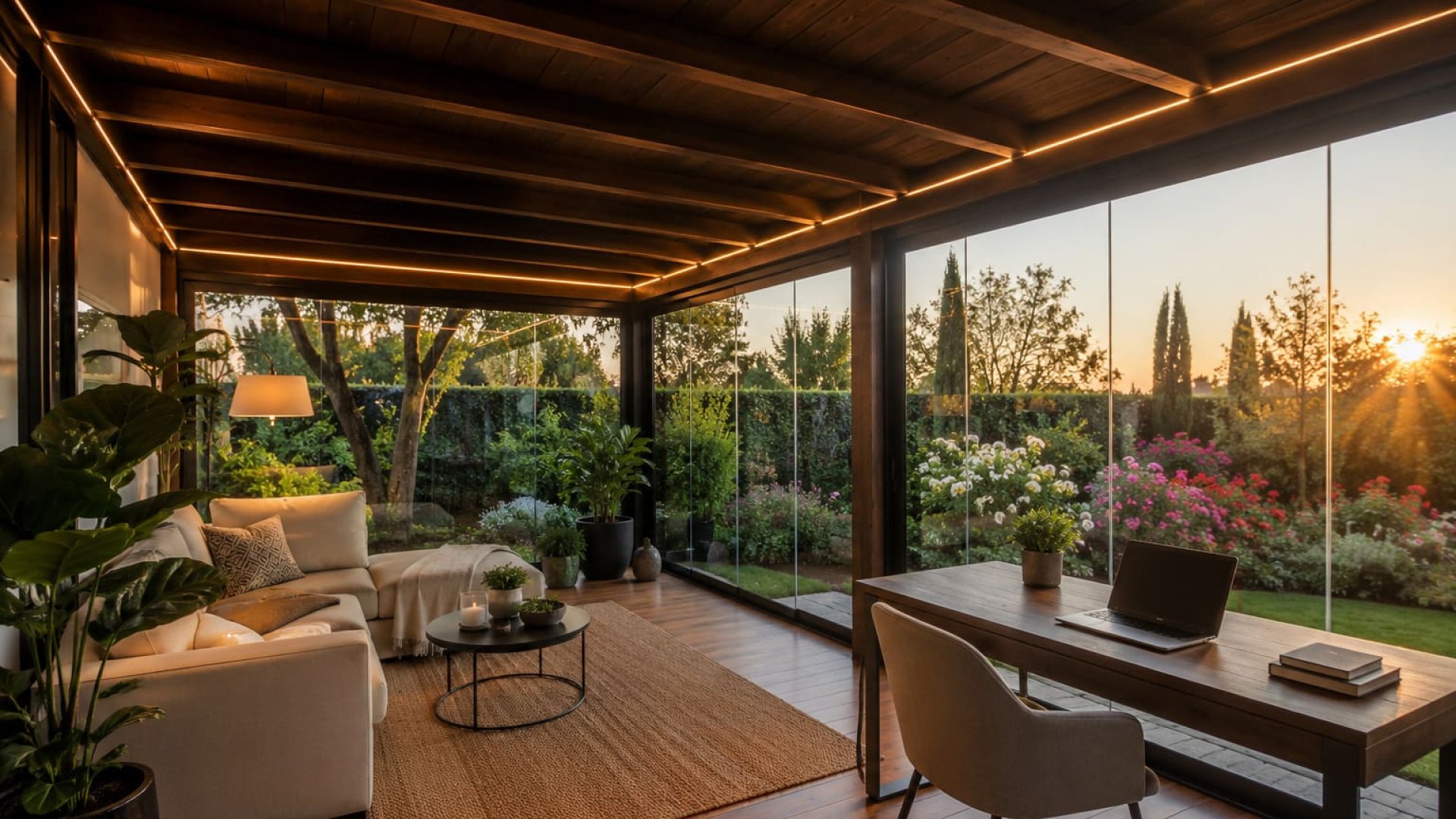 Porches cerrados vs. abiertos: Cómo ganar una habitación más en casa sin hacer obras