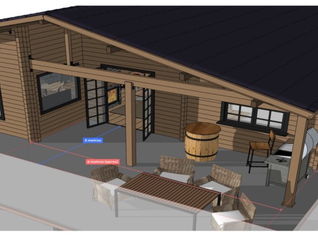 Construcción de casa con proyecto y cimentación
