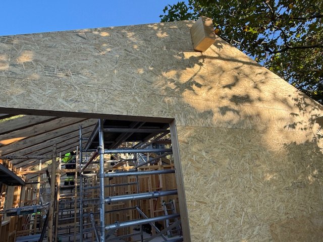 Casa en construcción Bustarviejo