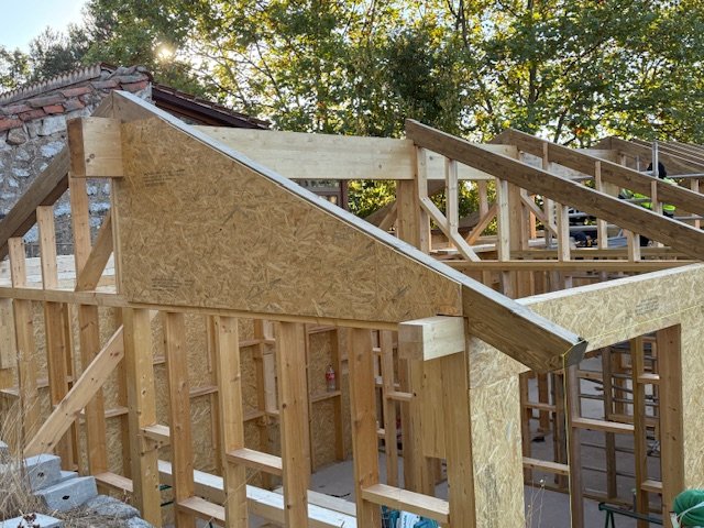 Casa en construcción Bustarviejo