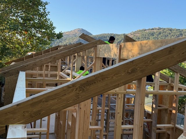 Casa en construcción Bustarviejo
